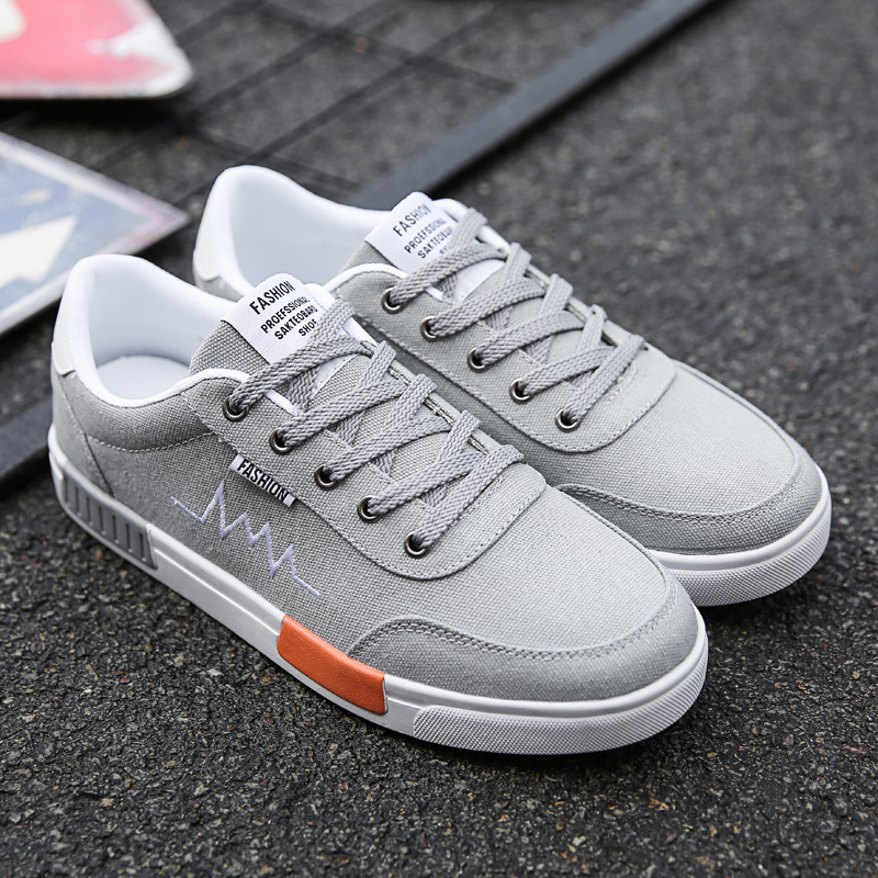 2025 Summer Men's New Trend Multi Functional Outdoor Design Anti Slip Student Canvas Board Sports And Leisure Fabric Fashion Shoes