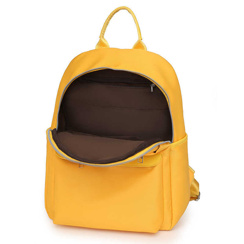 New Korean version Oxford cloth large capacity womens backpack Fashion and lightweight casual backpack womens bag