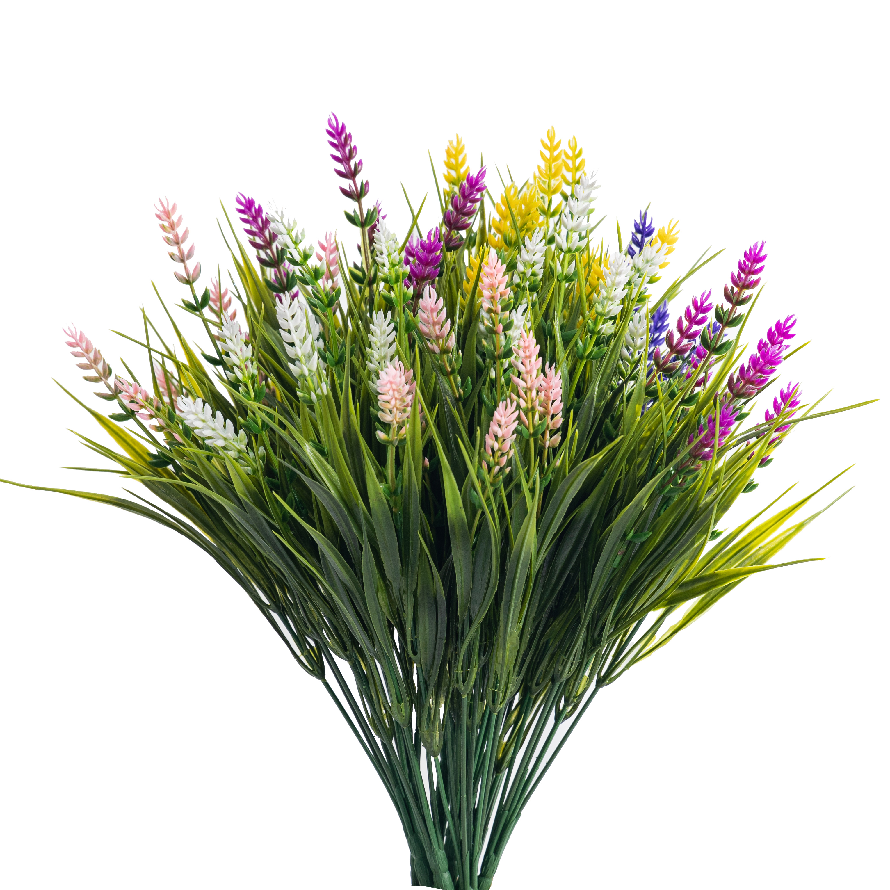 Durable Plastic Wheat Stalk Fake Greenery - Outdoor Showroom Floral Decorations