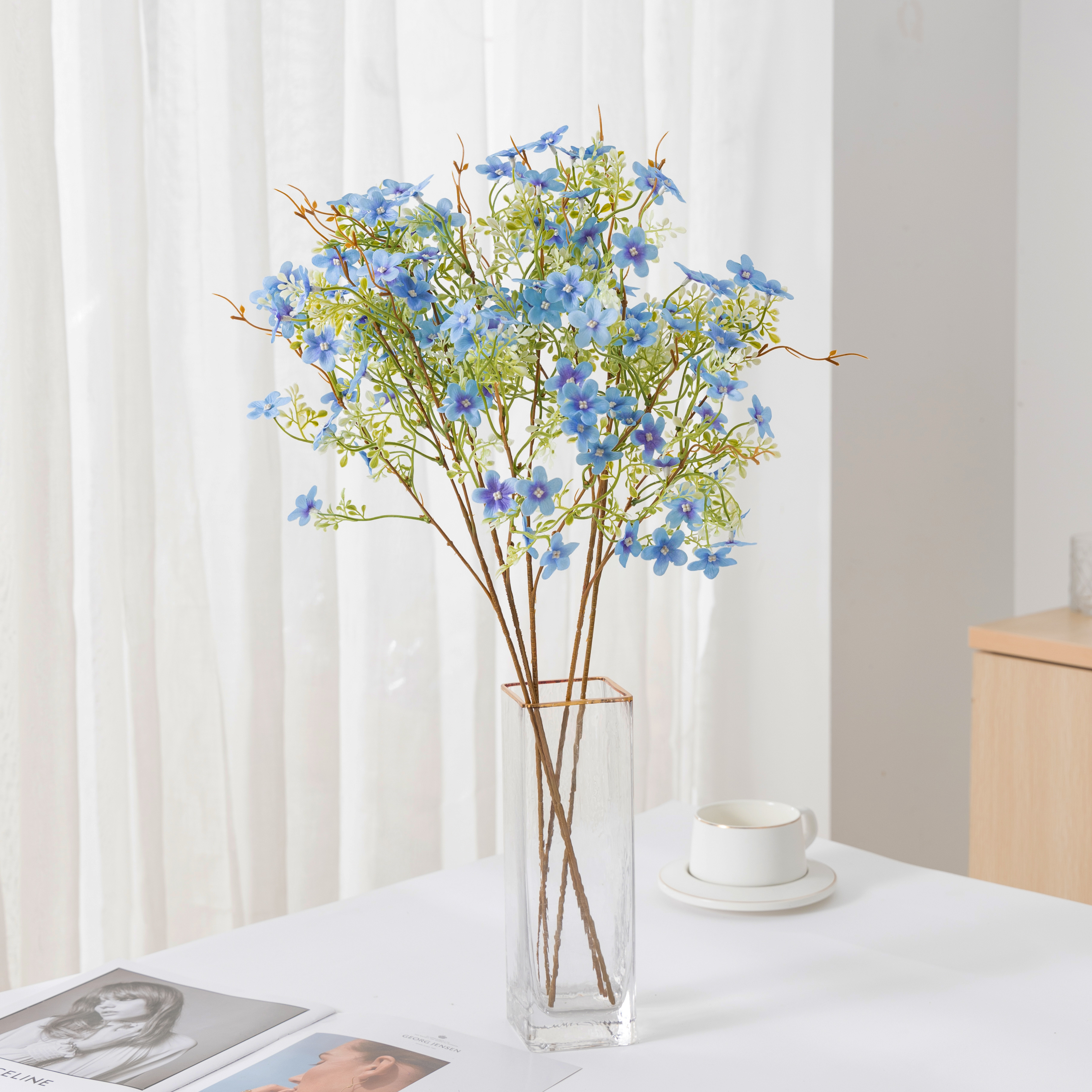 Faux Flowers Crafted from Hundred Flowers Authentic Looking Artificial Greenery for Bridal Settings