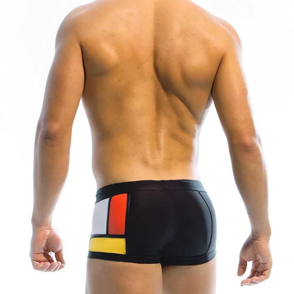 Mens Pants Quick Dry Trunks with Elastic Waistband for Water Sports Surfing Bathing Swimming W250214
