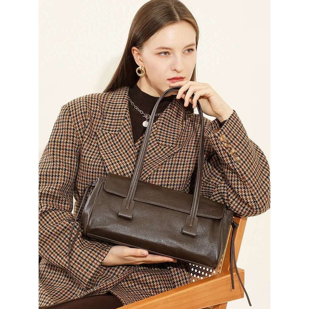 New 2025 Women Messenger Bag Shoulder Genuine Leather Handbags Large Capacity Female Bags