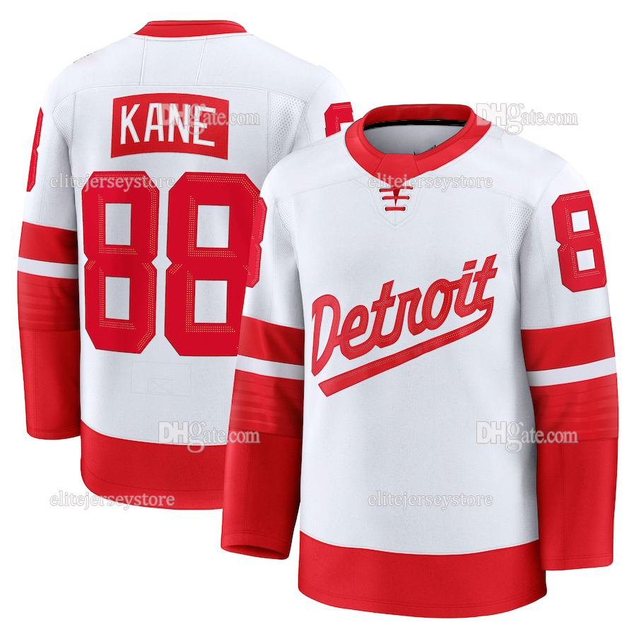Personalized Custom Hockey Jersey Raymond 2025 Stadium Series Kane Veleno DeBrincat Seider Talbot Kasper Embroidered Letter Number Design Polyester