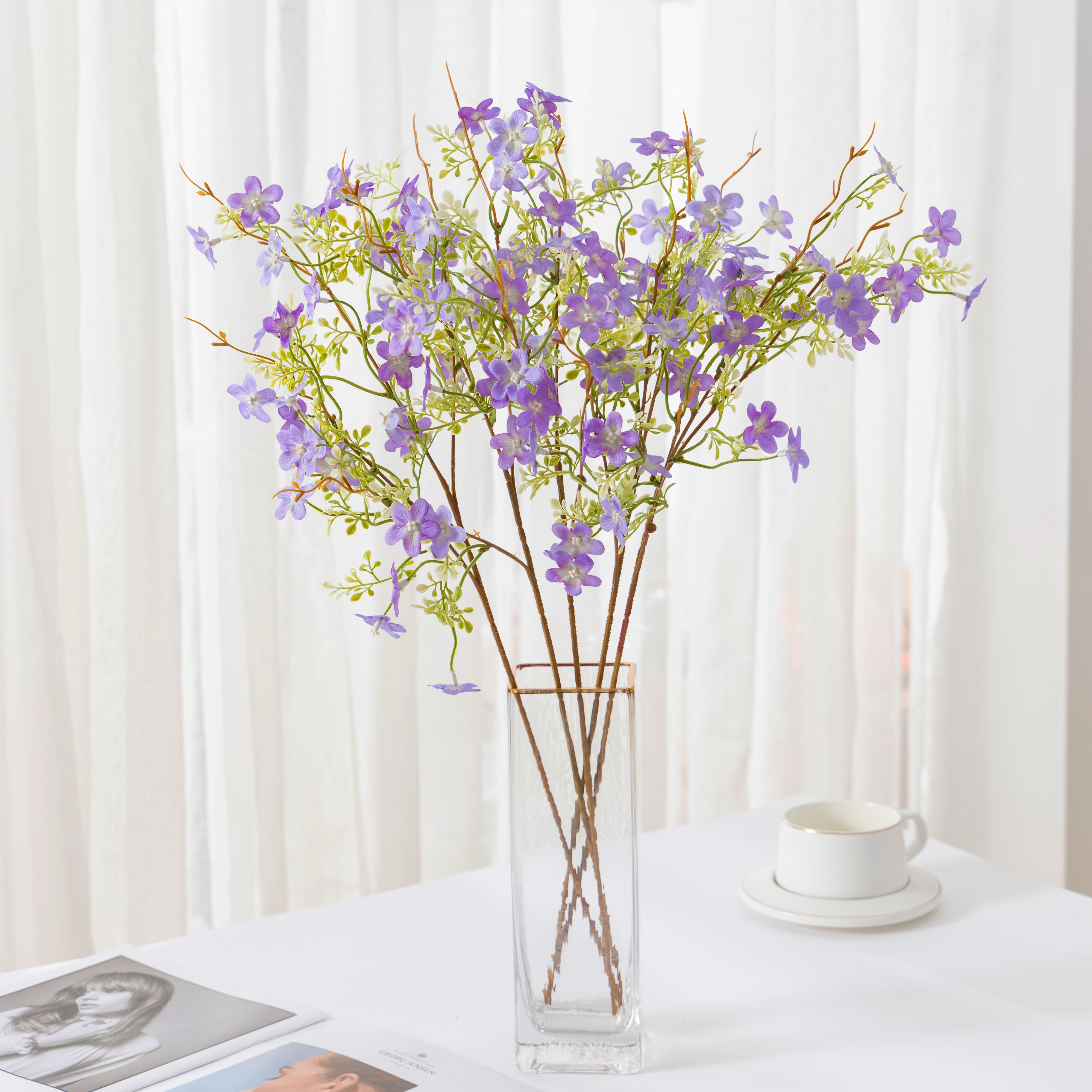 Faux Flowers Crafted from Hundred Flowers Authentic Looking Artificial Greenery for Bridal Settings