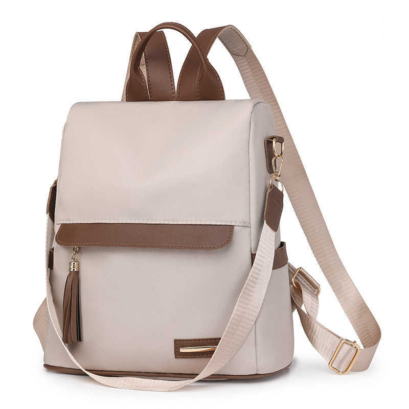 Womens Bag New Oxford Cloth Backpack Womens Backpack Fashion Large Capacity Travel Bag Backpack