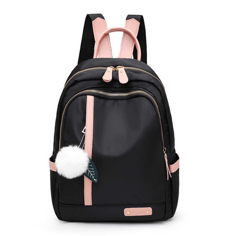 Oxford Cloth Backpack New Korean Version Outdoor Travel Backpack For Women Waterproof And Casual Womens Backpack