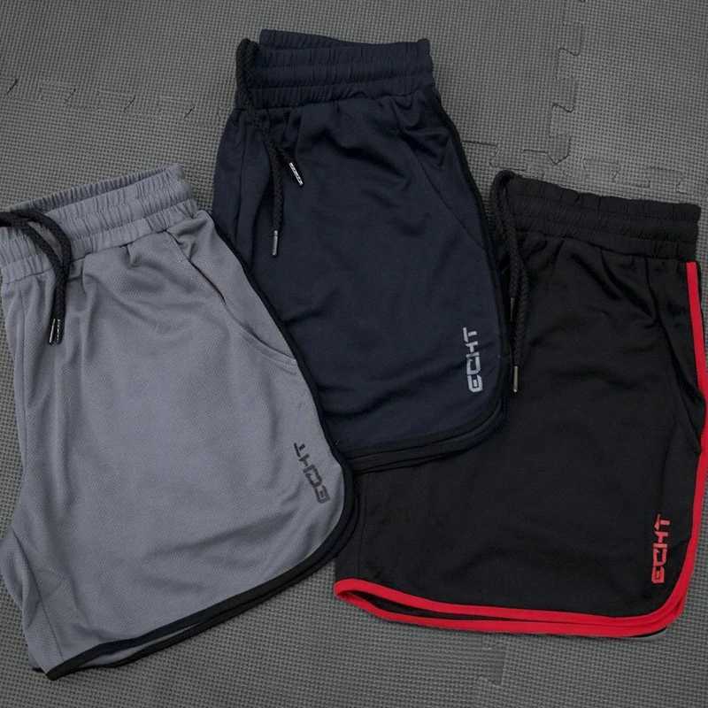Summer Men Running Shorts Sports Fitness Short Pants Quick Dry Gym Slim ShortsXJ250213
