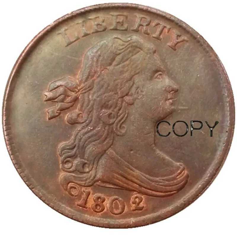 US A set of(1800-1808) 8pcs Draped Bust Half Cent Copper Copy Decorate CoinXJ250214