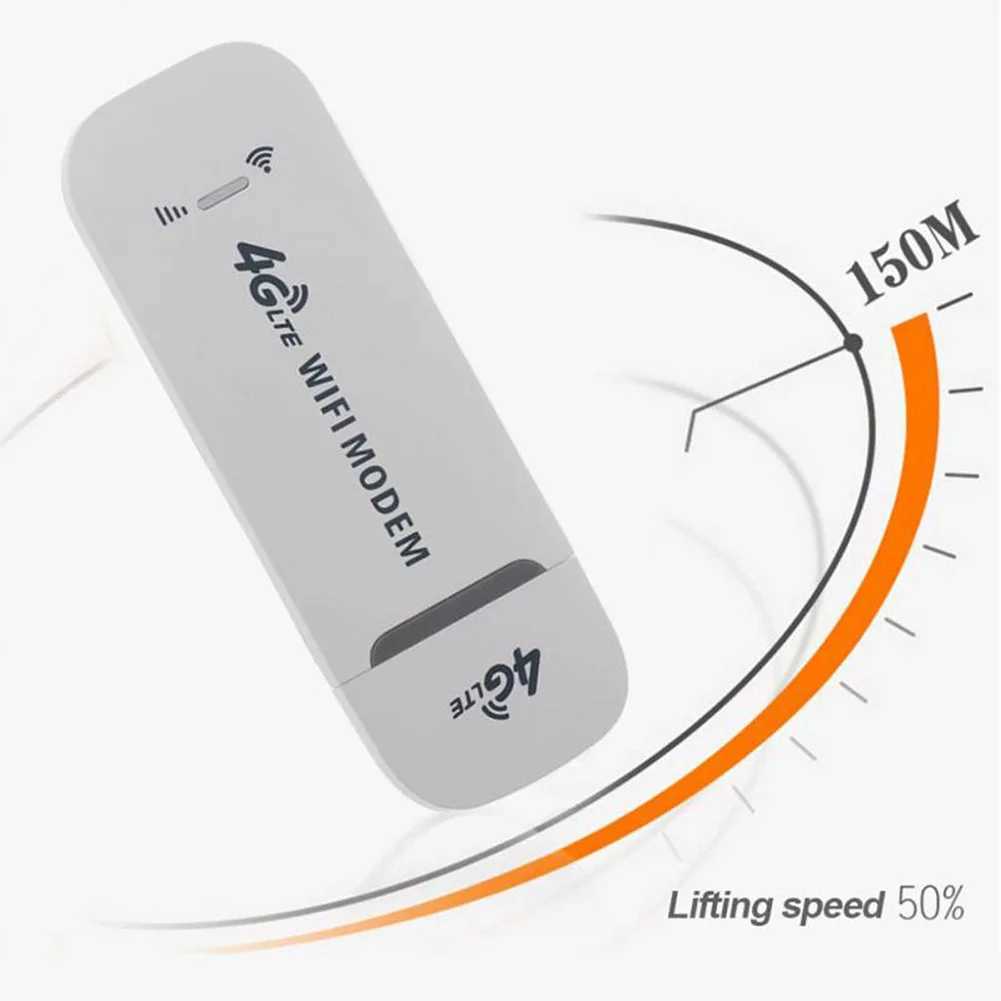 4G/5G Mobile WIFI Router 150Mbps 4G LTE Wireless USB Dongle Modem Stick Sim Card Pocket Hotspot WiFi Broadband for Home OfficeXJ250214