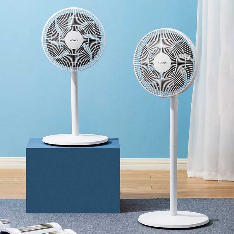 New air circulation fan intelligent floor standing electric fan household wind loud sound static desktop turbine tower fan Z250214