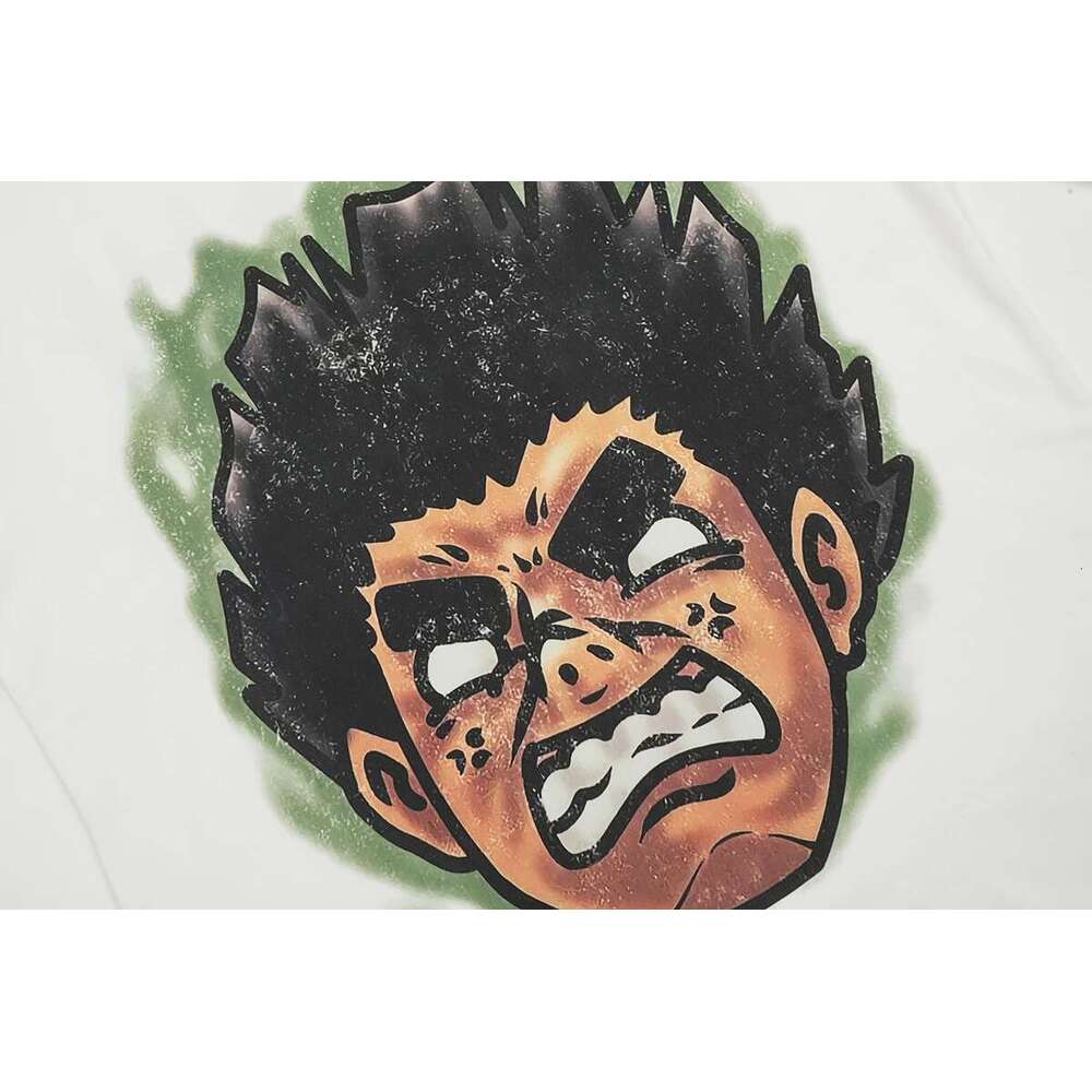 Cartoon Character 3D Digital Print Long Sleeve Men's Tshirts Crew Neck Cotton Casual Loose T-Shirt Oversized Autumn Top Tees