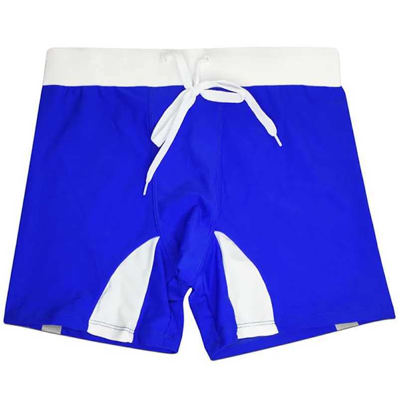 Summer Men Swimwear Shorts Sexy Swimsuits Bermuda Swim Briefs Surf Board Beachshorts Boxer Trunks Low Rise Bathing Wear W250214