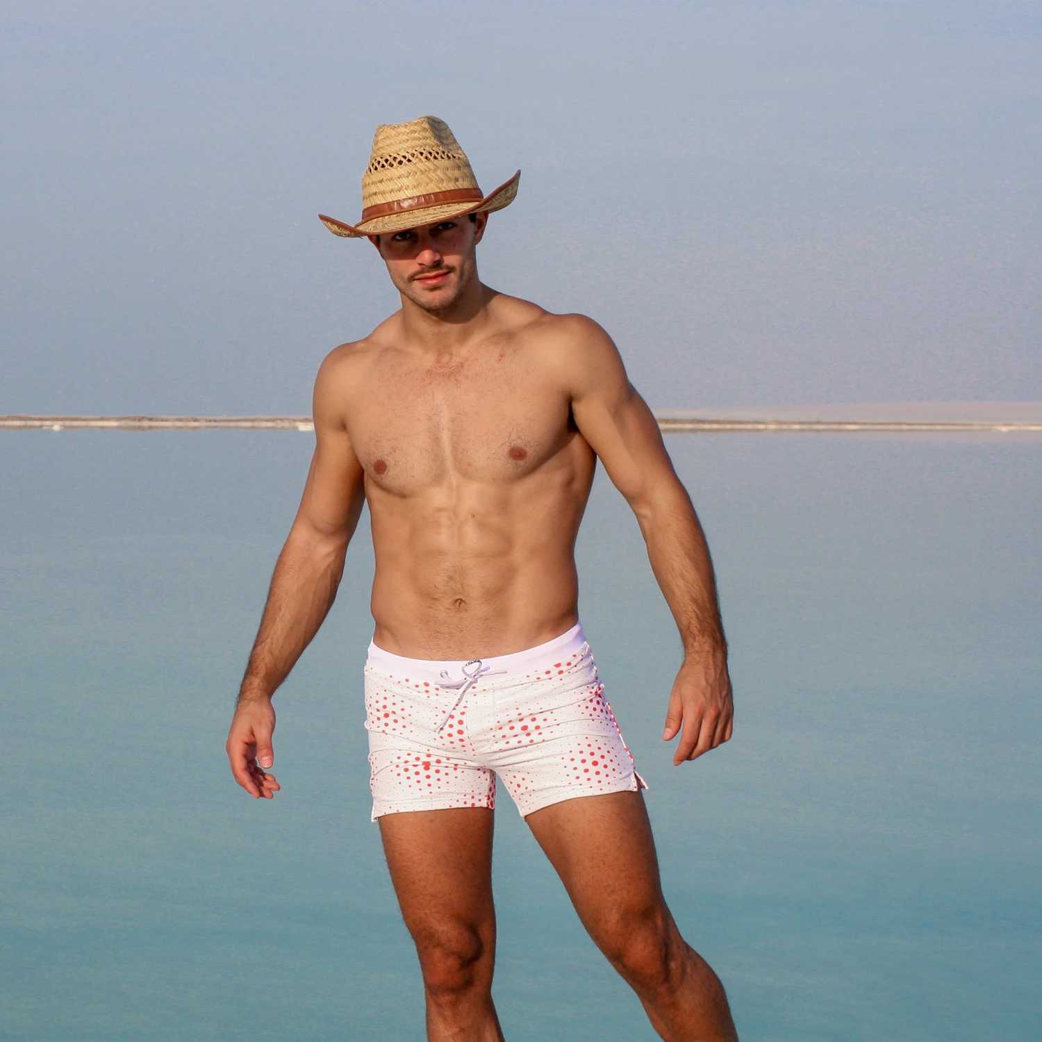 Taddlee Men Swimwear Swim Boxer Brief Bikini Surfing Trunks Square Cut Swimsuits W250214