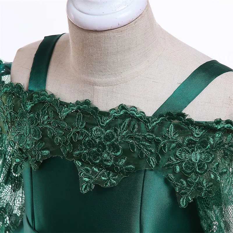 Baby Clothes 3 10 Years Children White Flower Sleveless Casual Kids Sweet Midi Summer Dress Girls Vestidos Z250214