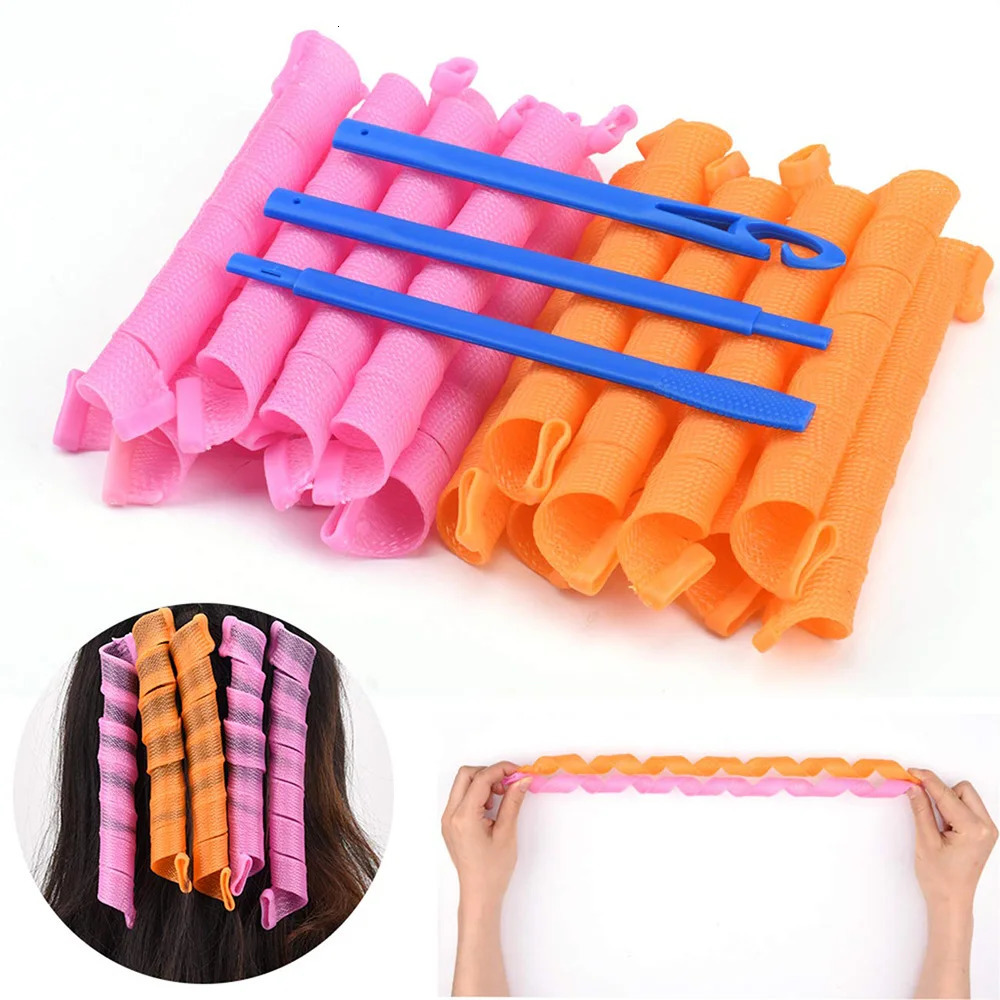 20Pcs Set Portable Magic Hair Curler Wave Formers Hair Styling Accessories Hair Styling Tool DIY Hair Rollers 250214