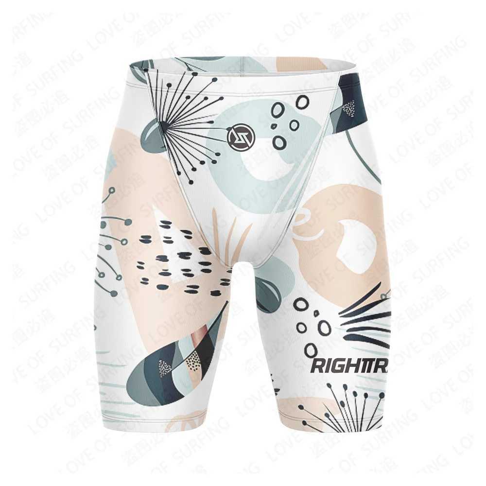 New Mens Swim Trunks Lycra Antioxidant Shorts Quick Dry Maritime Sports Swimming Pants Jammer Surfing Pants Safety Knickers W250214
