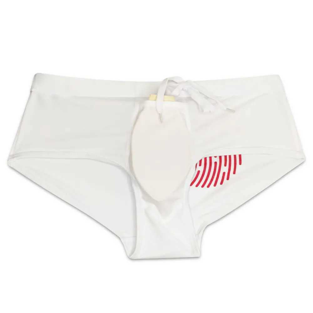 Mens Swim trunks beach pants Surfing bathing suit Surfboard Sexy rainbow Pride Strips Swimwear Pad Push-up Swimming swimsuits W250214