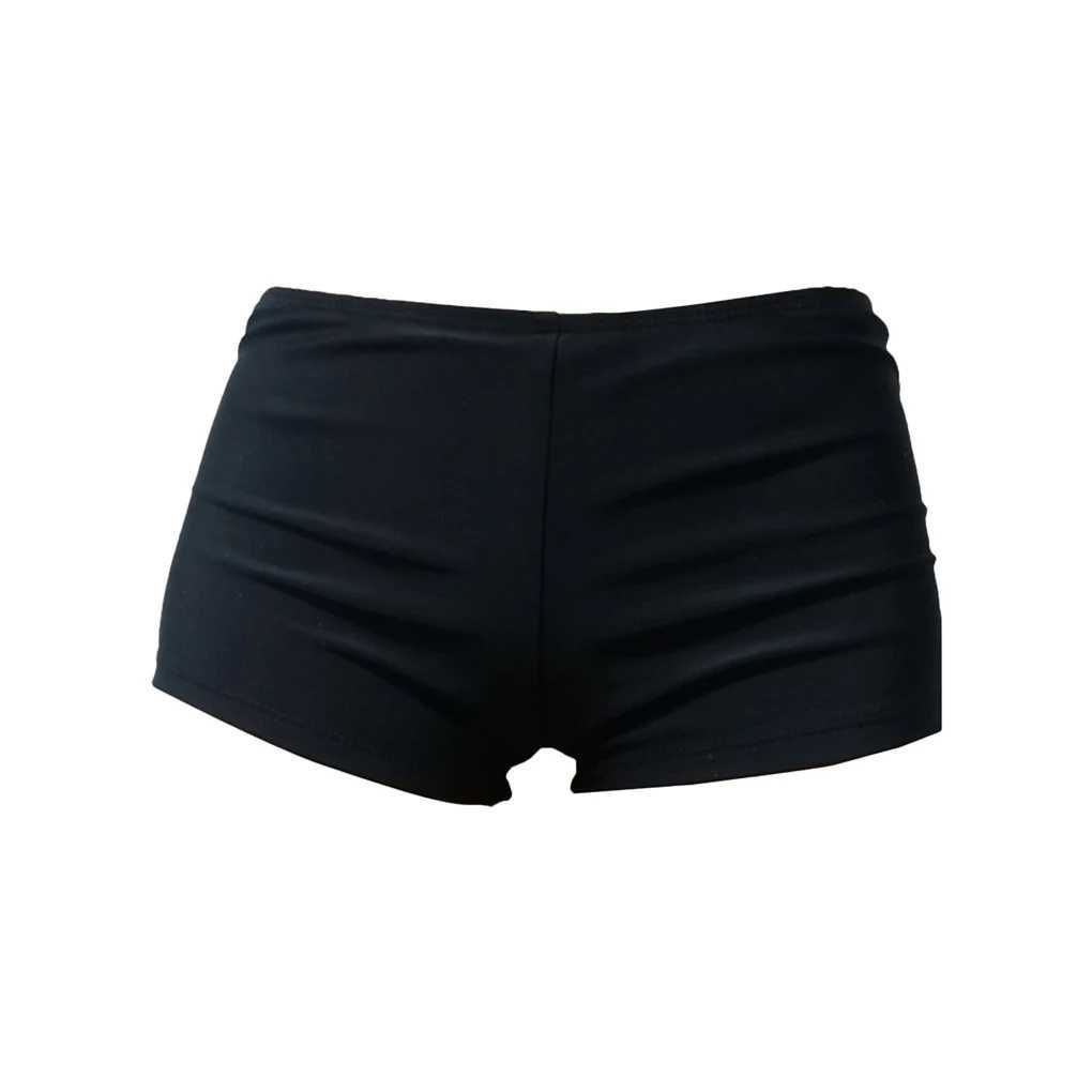 Womens Boxer Swimming Trunks Plus Size Conservative Black Swimming Trunks for Women Fashionable Comfortable Women Swimsuit W250214