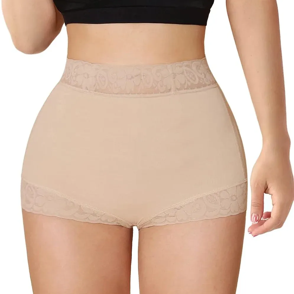 fajas colombianas tummy control butt lifter body shapewear women slimming girdle body shaper waist trainer high waist flat belly Control Panties