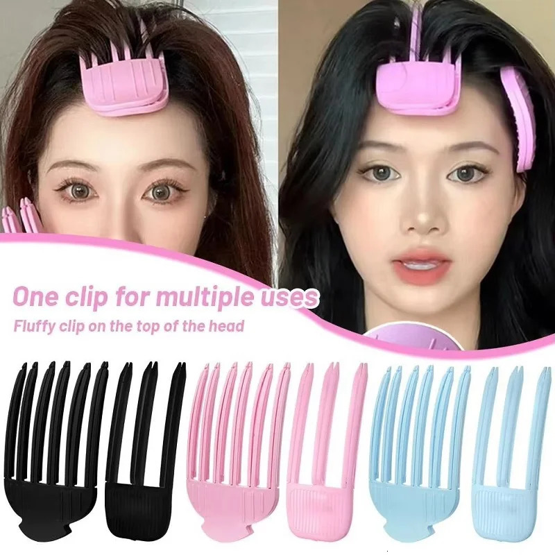 1/2pcs Heatless Hair Care Roots Natural Fluffy Hair Clip No Heat Hair Curler Styling DIY Hair Styling Fluffiness Tool 250214
