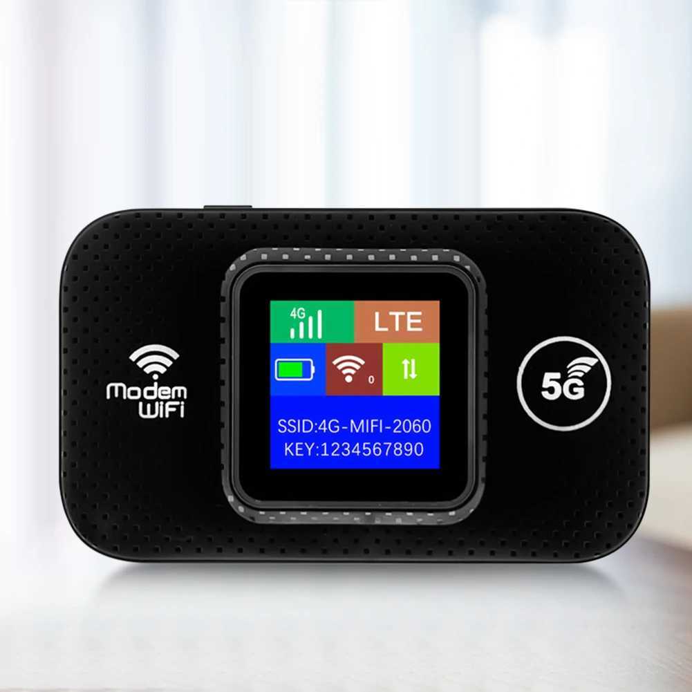 4G LTE Wireless Internet Router Wireless WiFi Router 150Mbps Hotspot Smart WiFi Router Plug Play Car Mobile Broadband for TravelXJ250214