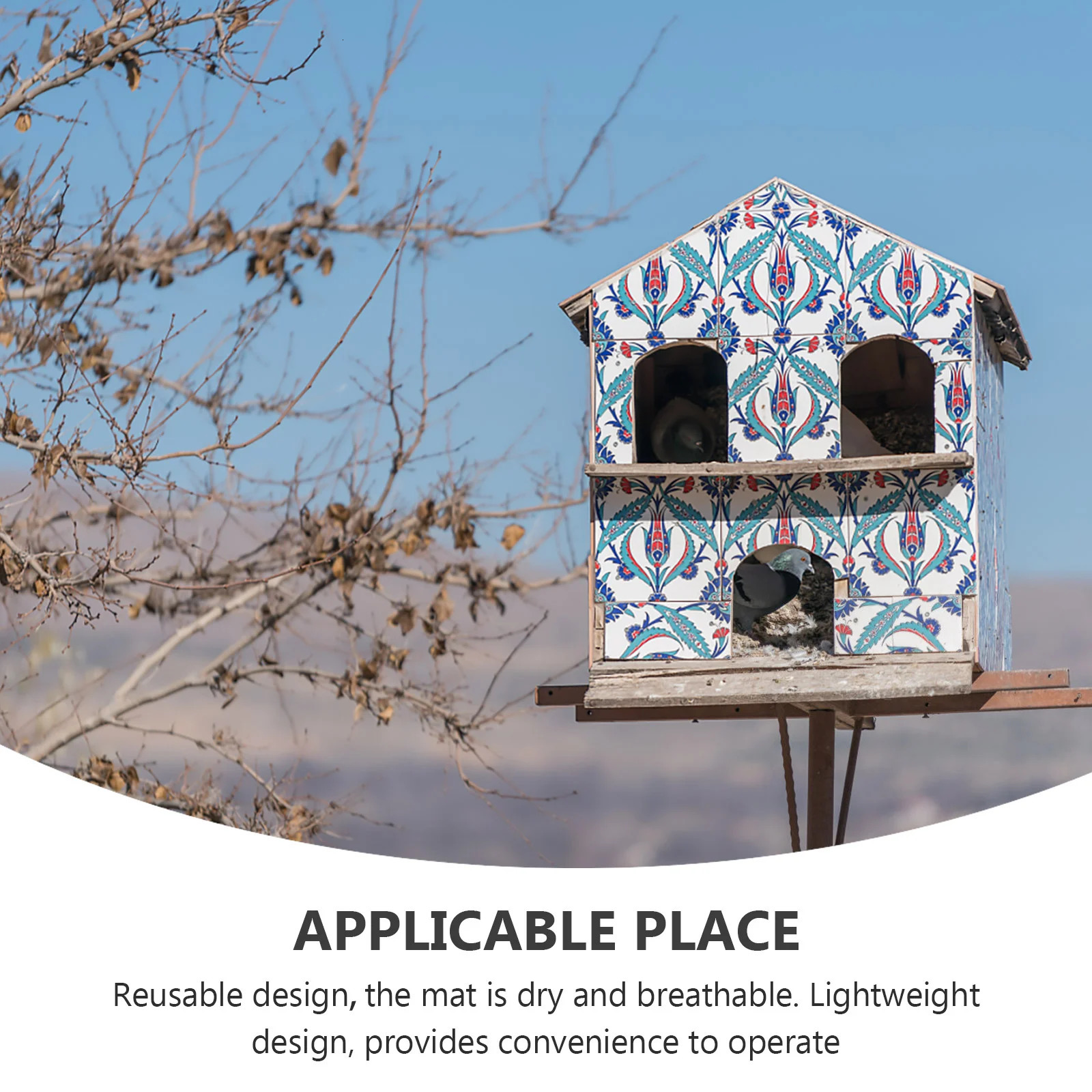 Round Nest Pad Cage Nesting Mat Breeding Pads Coconut Eggs Fiber Chicken Coir Box House Supplies Liner 250214