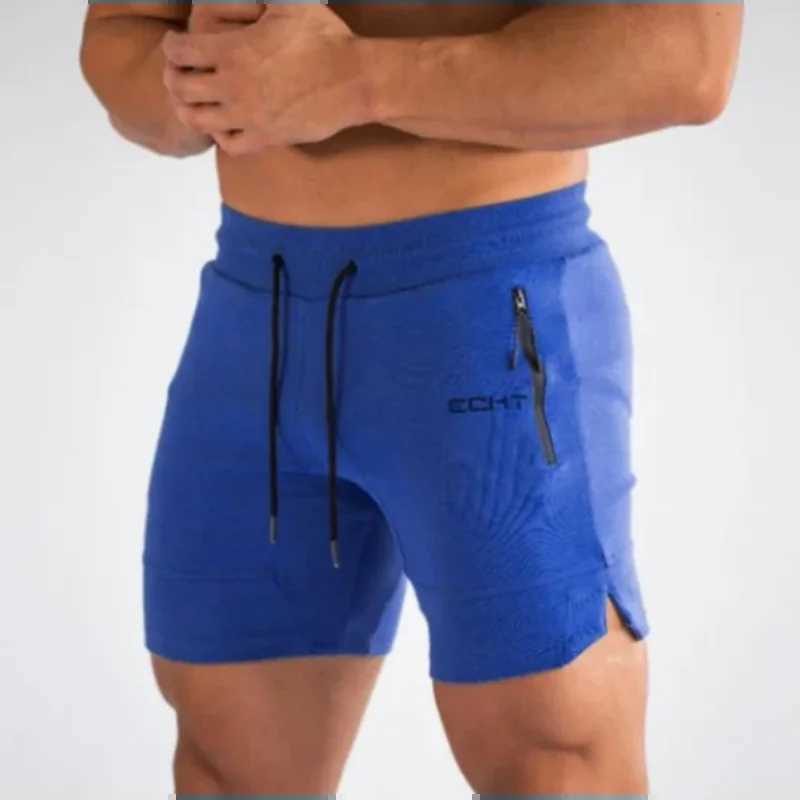 Mens Zip pocket sweatpants Fitness Gyms Shorts Men Summer Running Short Pants Male Jogger mesh Workout Beach sports short pantsXJ250213