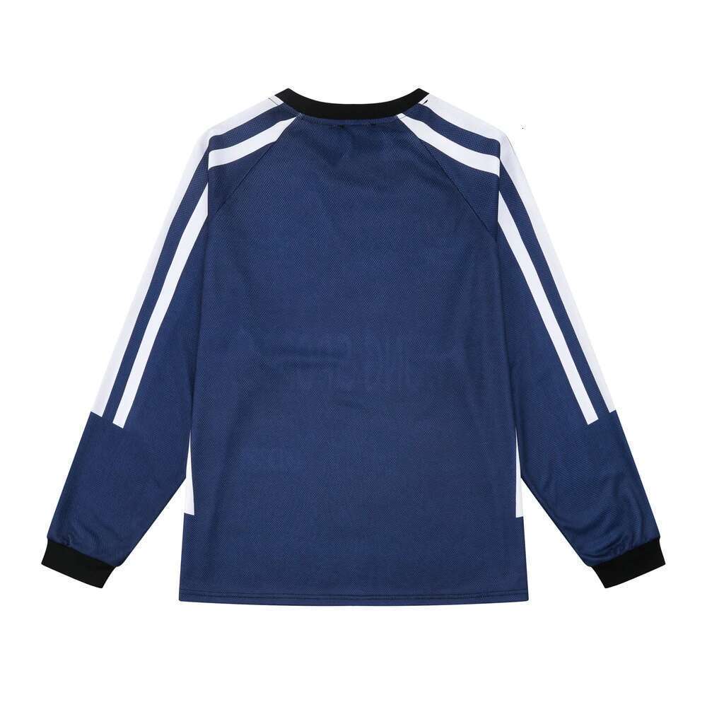 Retro Contrast Color Sports Baseball Tshirts For Men And Women Pullover Breathable Mesh Long Sleeve Tees Oversized Loose T-Shirt