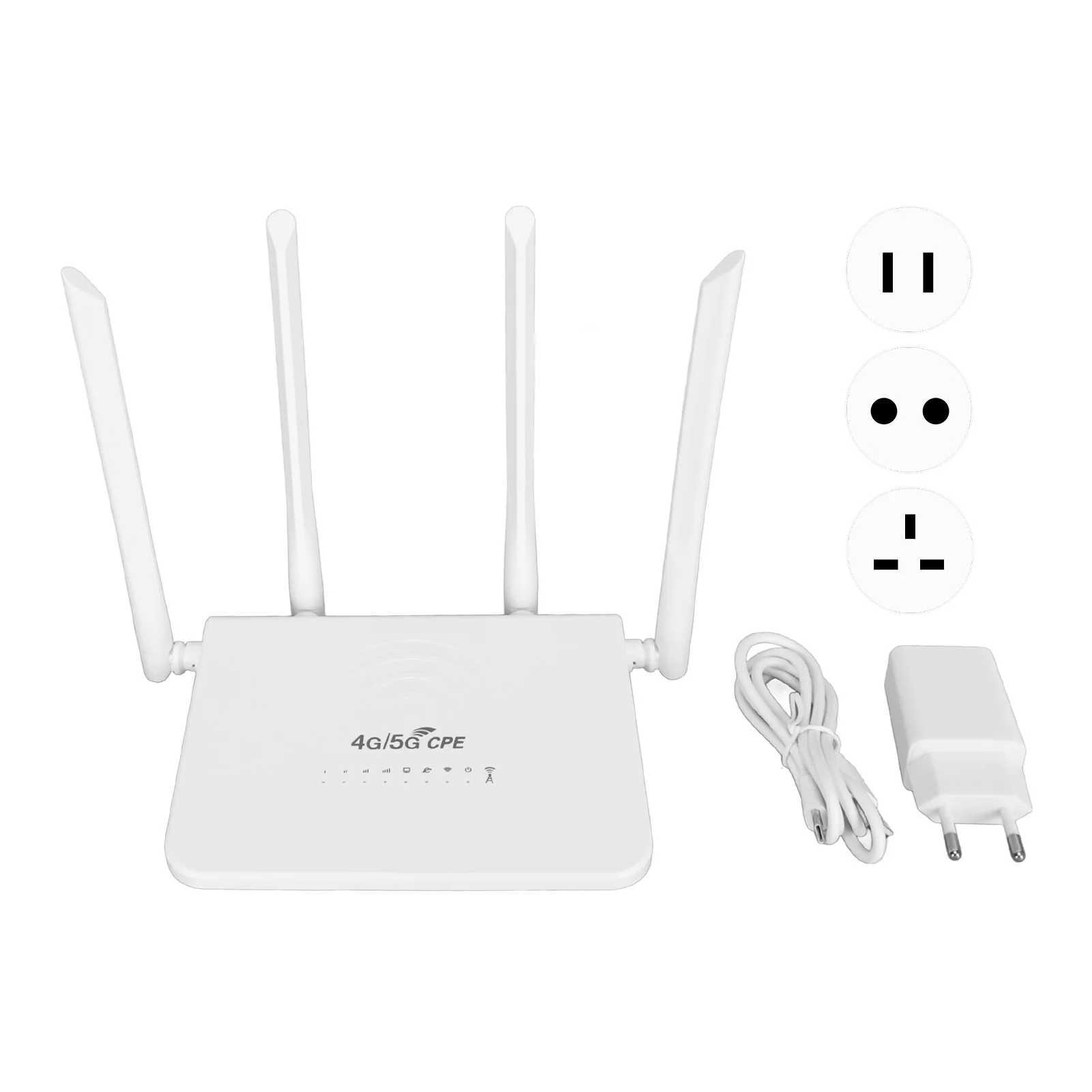 CPE R103 5M 4G LTE Wireless Router with SIM Card Slot 300Mbps Transmission Speed Unlock Mobile WiFi Hotspot with 4 5dBi AntennasXJ250214