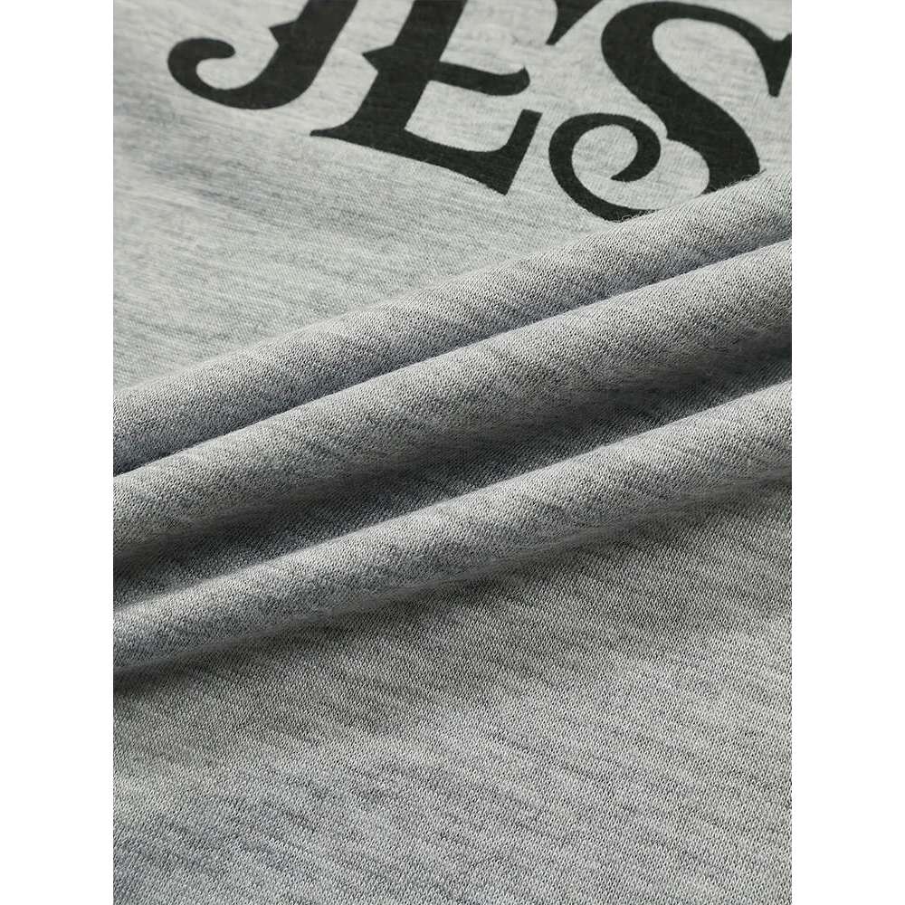 Plus Size Women's Fashion Letter Round Neck T-Shirt Long Sleeve Loose Casual Tops Autumn Best Choice