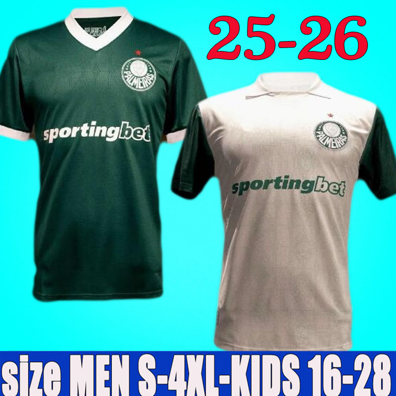 Palmeiras 2025 2026 Soccer Jerseys Home Away 25 26 ENDRICK RONY DUDU G.GOMEZ R.Veiga MENINO PIQUEREZ CERQUEIRA BRENO ZE RAFAEL football men kids kit shirt