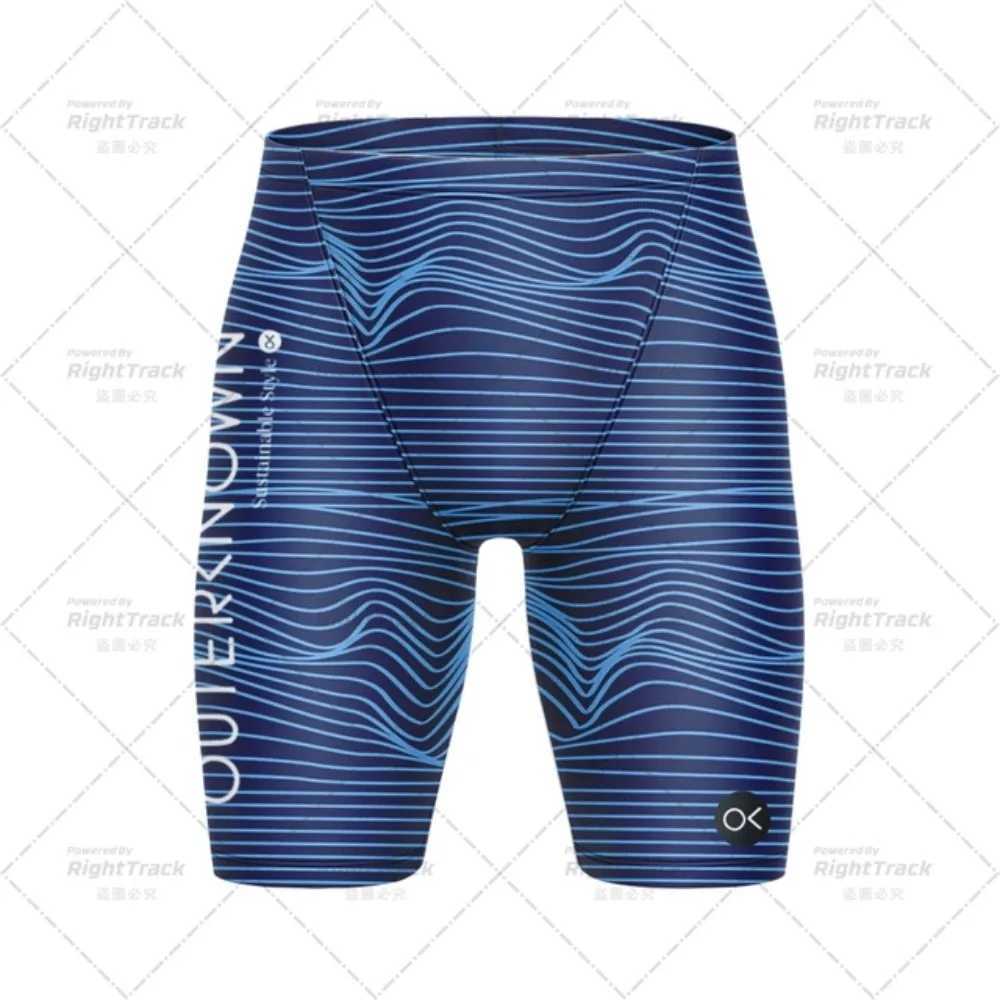 2023 New Men Swimwear Race Shorts Swimming Trunks Swim Jammer Bathing Suit Surfing Shorts Quick Dry Swim Beach Pants W250214