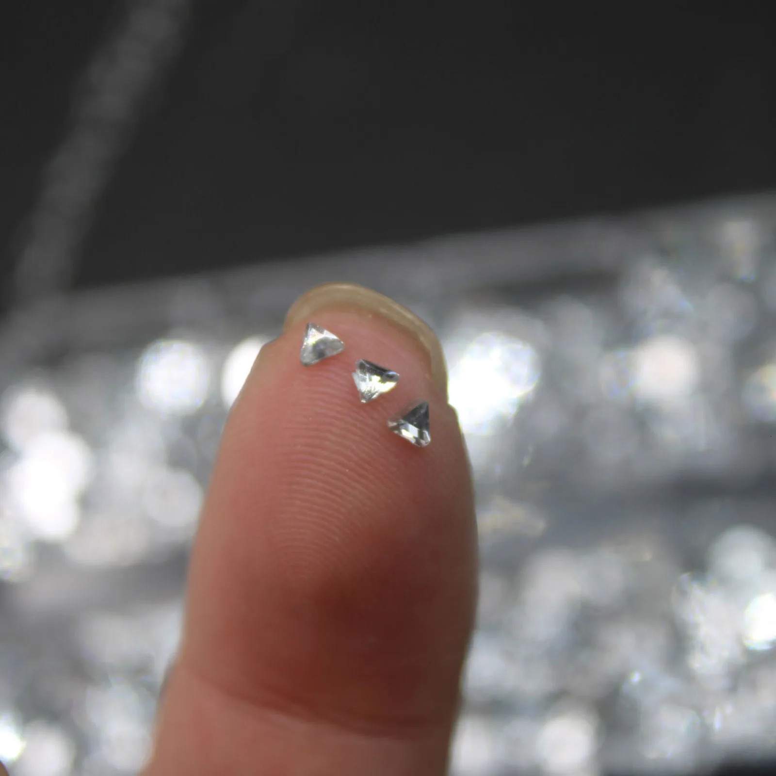 Nail Art Crystal Rhinestone Resin Pentagram Butterfly 3D Decorations DIY Salon Nail Art Manicure Tools MIAO-US 250214