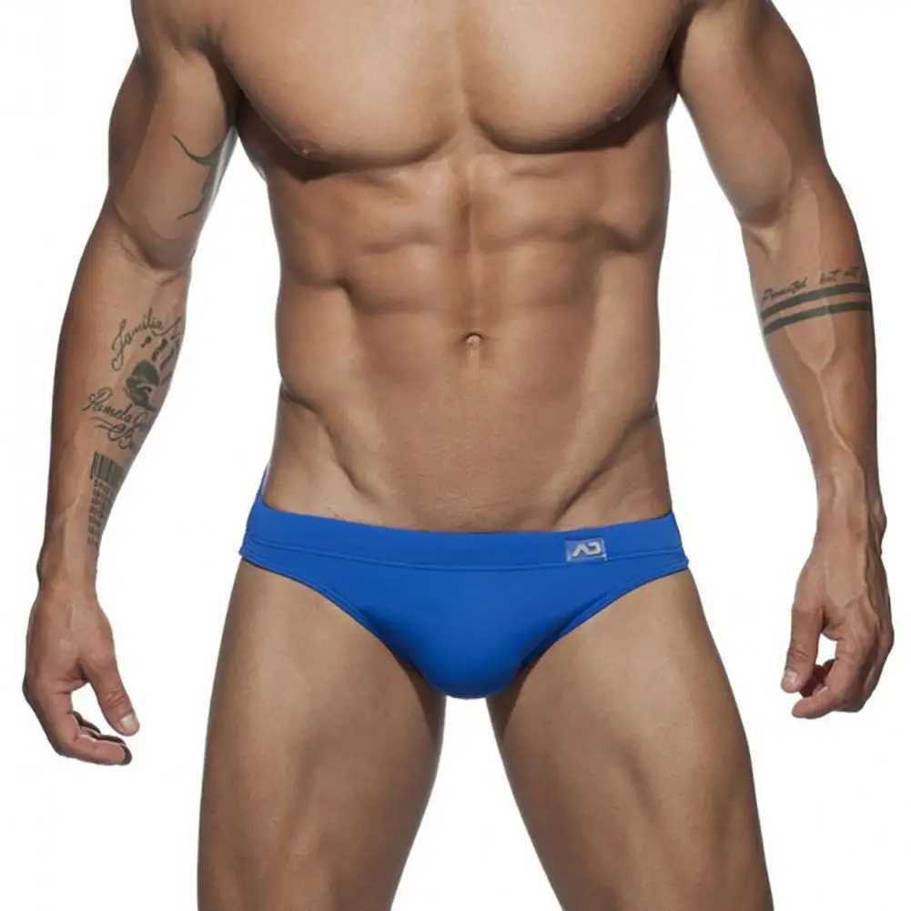Breathable Trendy Low Waist Summer Men Swimwear Thong Men Swimwear Elastic for Water Sports W250214