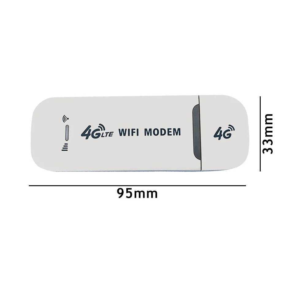 4G/5G Mobile WIFI Router 150Mbps 4G LTE Wireless USB Dongle Modem Stick Sim Card Pocket Hotspot WiFi Broadband for Home OfficeXJ250214