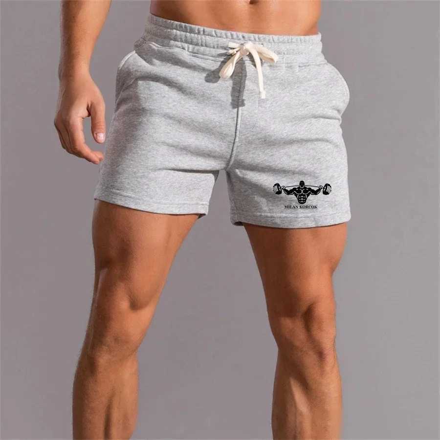 Shorts Gym Shorts Men Outdoor Fashion Summer Mens Casual 3 Points Pants WorkoutShort Gym Sweatpants Short Man Exercise RunningXJ250213