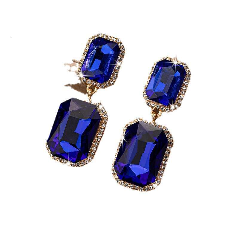 New Fashion Geometry Set Dia Personalized Women's Earrings Qingdao Jewelry