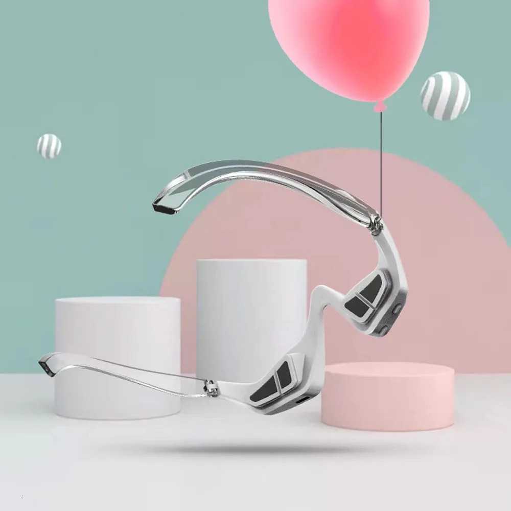 EMS Eye Relax Micro-Current Red Light Therapy Relieve Eye Fatigue Dark Circles Remover Anti-Aging Electric Care Massager Glasses 250210