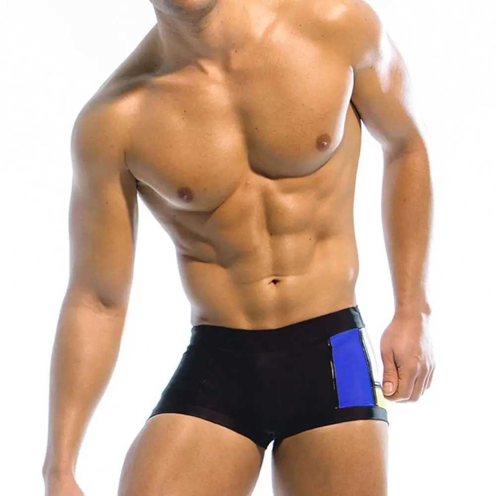 Mens Pants Quick Dry Trunks with Elastic Waistband for Water Sports Surfing Bathing Swimming W250214