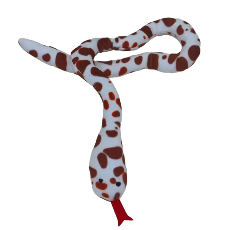Cat Interactive Toy Plush Cat Toy Gluttonous Snake Bite-Resistant Molar Interactive Toy Gift For Cat Pet Accessories