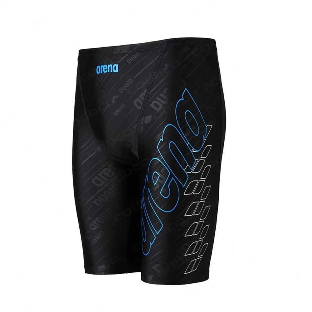 2025 Mens Swimming Jammer Endurance Exercise Training Swimsuit Beach Swimming Relay Swimsuit Jammer Summer Tight Surfing Diving Pants W250214