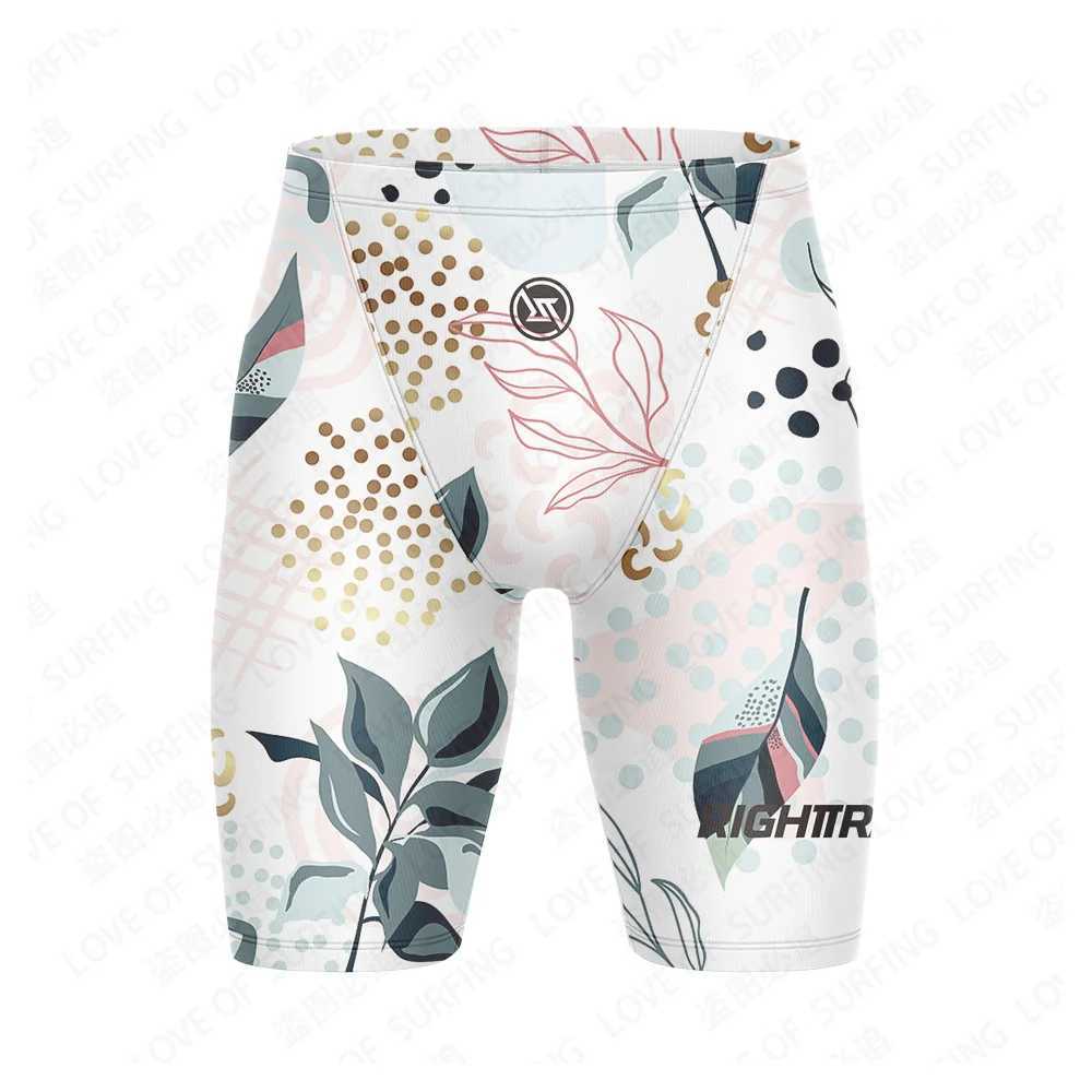 New Mens Swim Trunks Lycra Antioxidant Shorts Quick Dry Maritime Sports Swimming Pants Jammer Surfing Pants Safety Knickers W250214