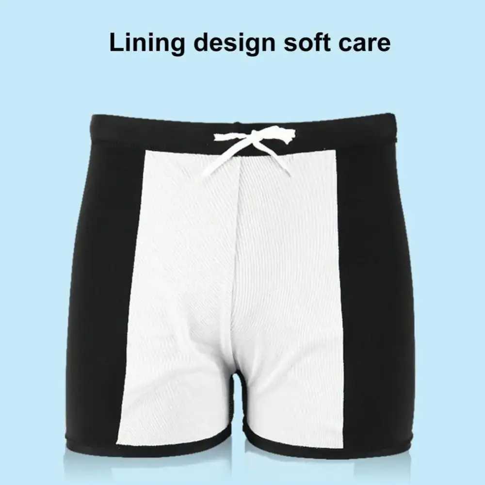 Letter Print Mens Swimming Trunk Fashion Elastic Quick Drying Summer Swimsuit Boxer Plus Size Breathable Swimming Shorts W250214