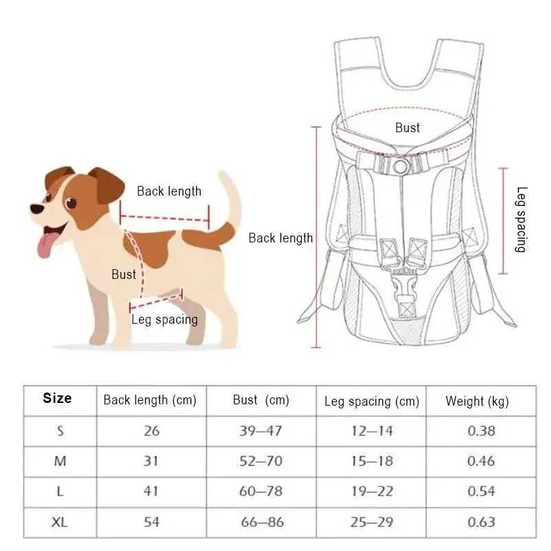 Others Dog Carrier Pet Carrier Bag Breathable Backpack For Dogs Cats Out Double Shoulder Portable Travel Backpack Outdoor Poodle Carrier Bag H250213