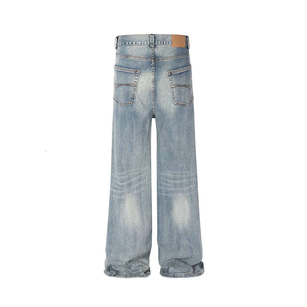 High Street Washed Y2k Baggy Jeans For Men And Women Straight Pockets Ropa Homber Pantalones Denim Trousers Oversized Cargos