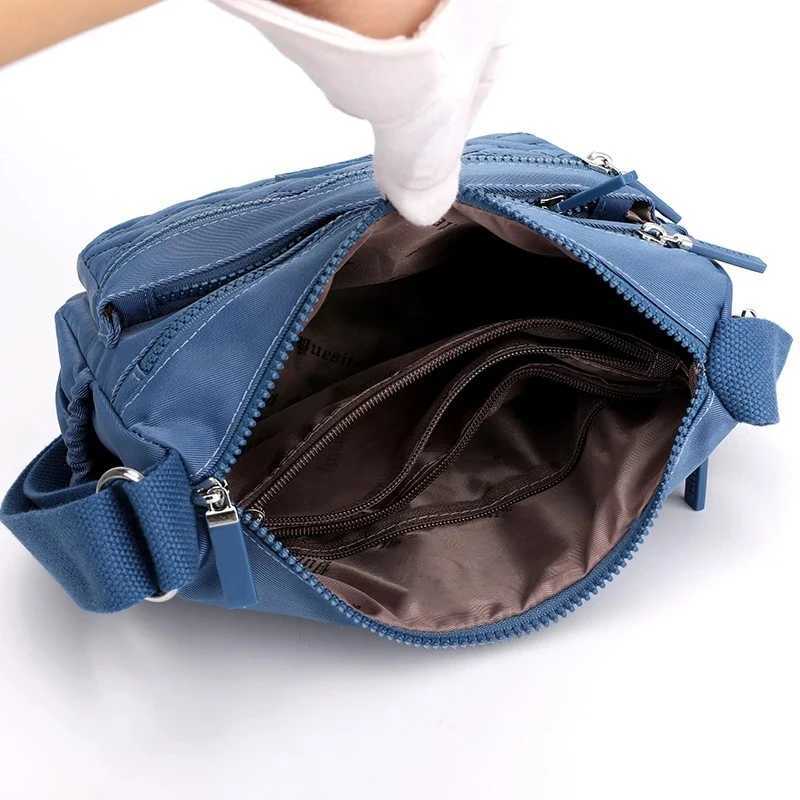 Casual Crossbody Shoder BagsHigh Quality Wen Party Oxford Big Capacity HandbagsVintage Travel Lg Zipper Bucket Totes Bag Z250214