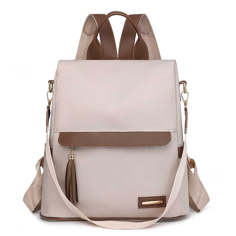 Womens Bag New Oxford Cloth Backpack Womens Backpack Fashion Large Capacity Travel Bag Backpack