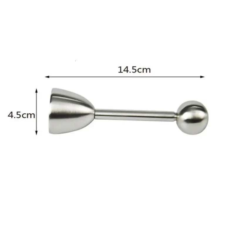 Stainless Steel Boiled Egg Topper Shell Top Knocker Opener Kitchen Tool Cutter Accessories Gadget 250214