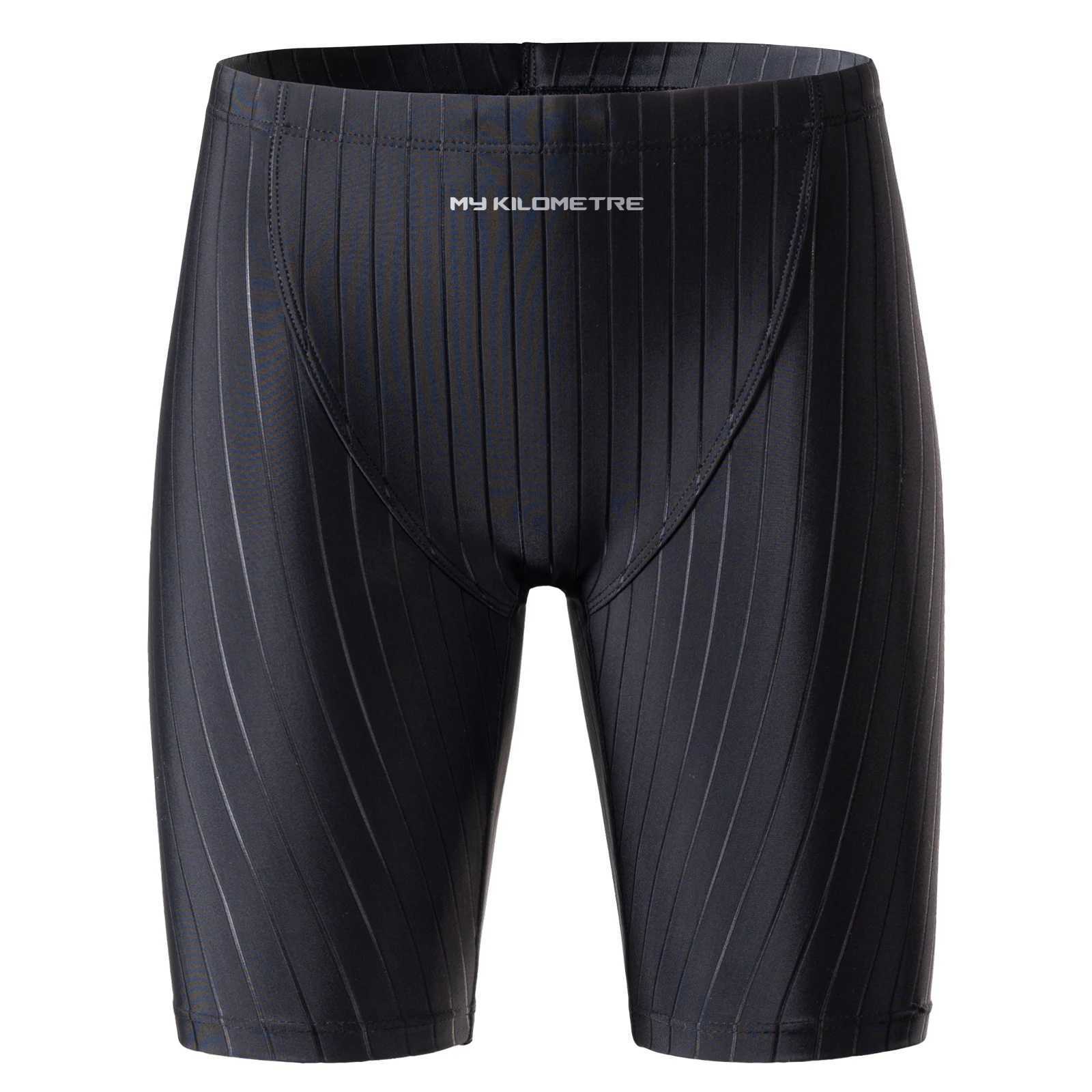 MY KILOMETRE Boys Jammers Youth Competitive Swim Team Suit Quick Dry Athletic Kids Swimsuit Endurance Training Swimming Shorts W250214