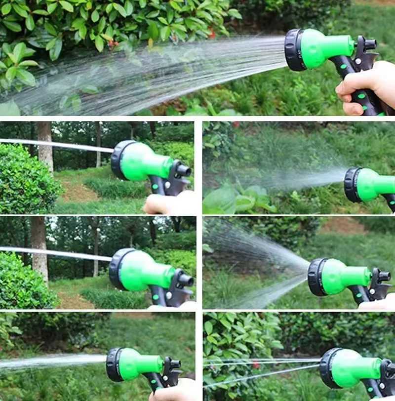 High-pressure expandable magic hose car wash pipe household garden water pipe multifunctional gardening cleaning T250214